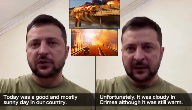 NYT: Senior Ukrainian Official Confirms Ukraine Orchestrated Truck Bomb Attack on Crimean Bridge