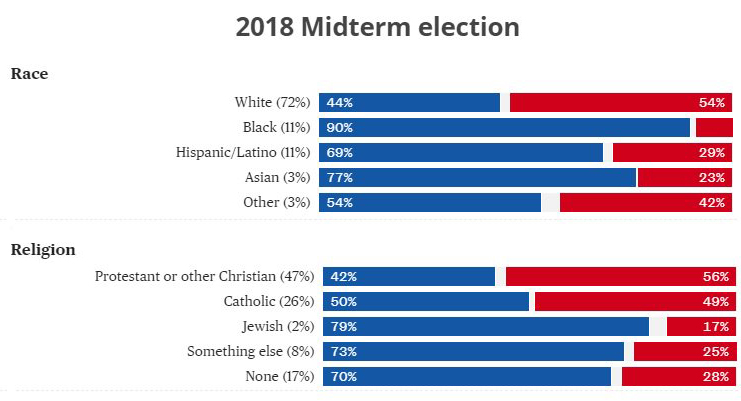 The Demographics Of The 2018 Midterm Election