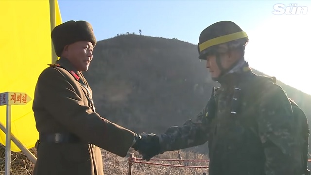 WATCH: Korean Troops Peacefully Cross DMZ For First Time Ever